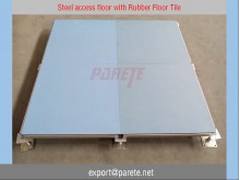 AF-3-Steel access floor system with Rubber floor Covering