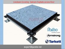 AF-9-Calcium suphate access floor system with linoleum