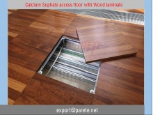 AF-11-Calcium suphate access floor system with Prodema wood laminate