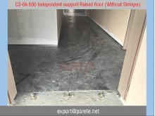C3-0A 600 Raised floor with independent support