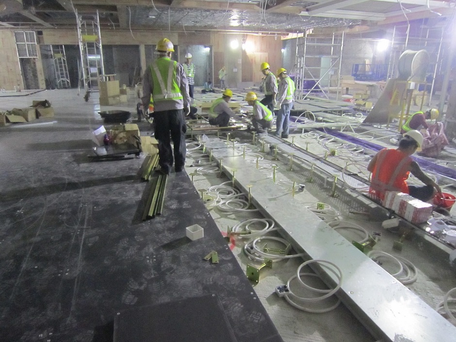 High performance Casino raised floor