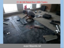 AF-1-Steel access floor with anti static HPL covering