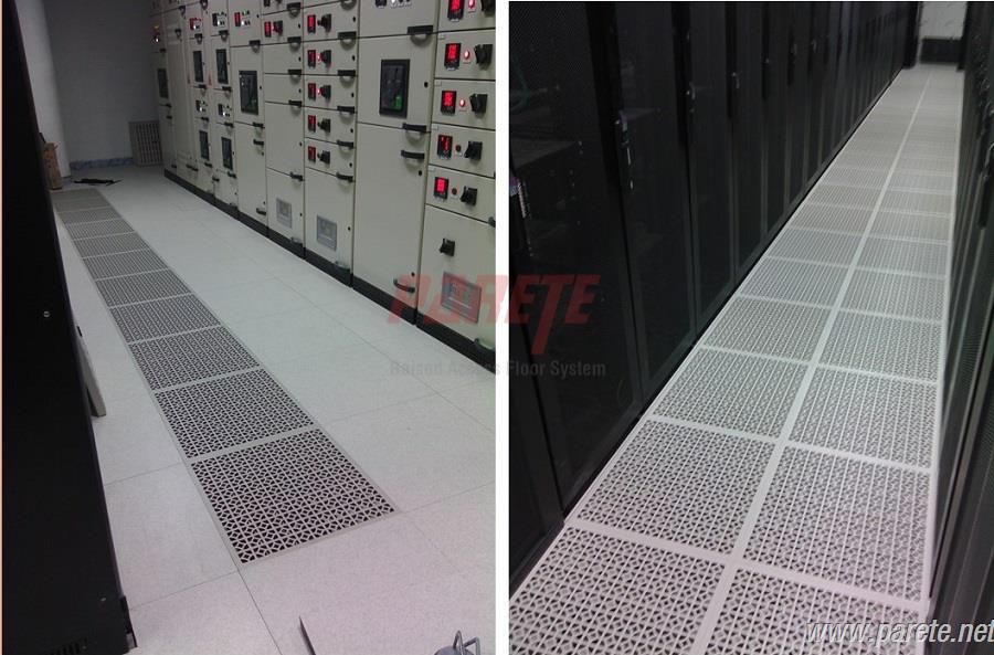 data center floor aluminum access floor