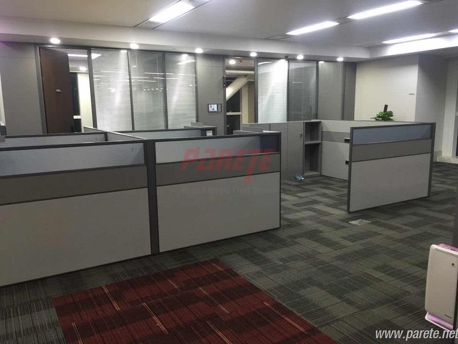 office raise floor installation
