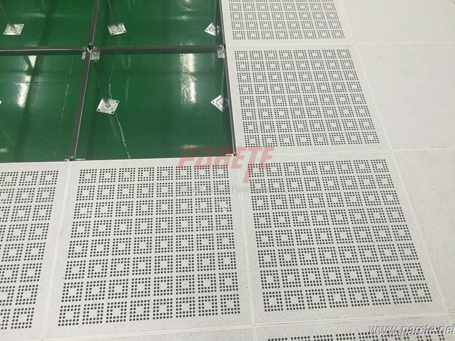 ventilation access floor with esd pvc