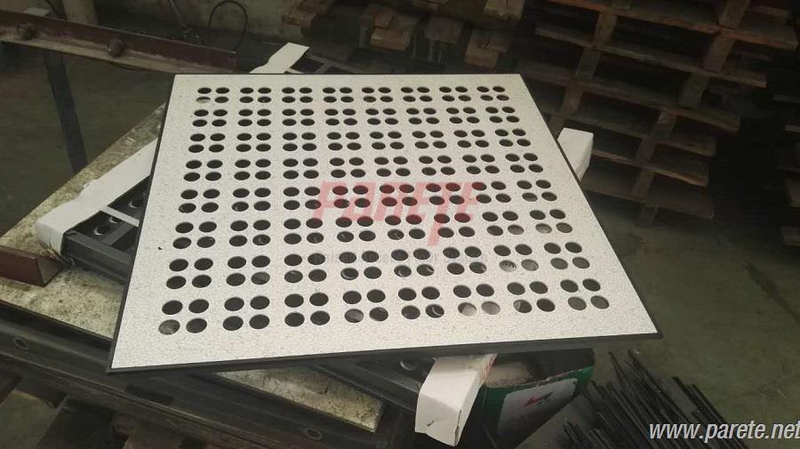 perforated raised floor