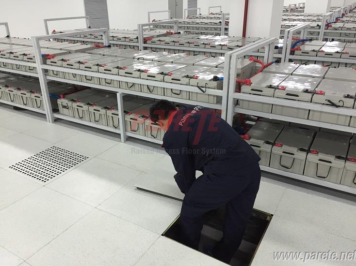 access floor in telecom server room
